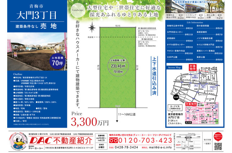 大門3丁目_売地